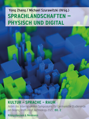 cover image of Sprachlandschaften – physisch und digital
